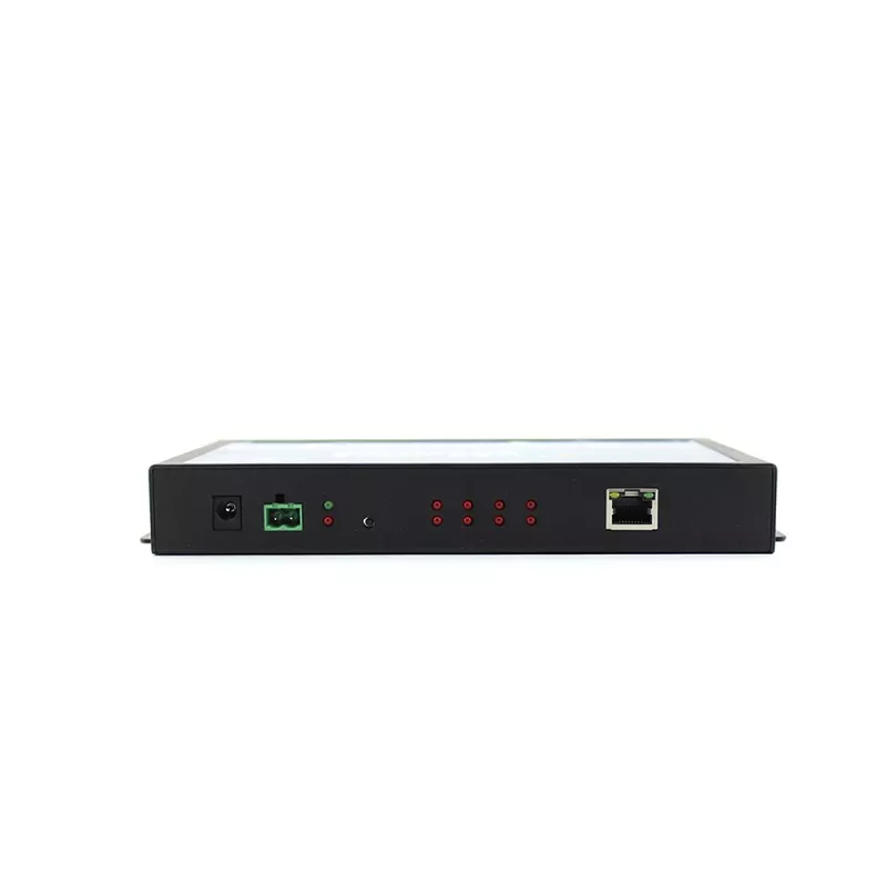 4-портовый конвертер интерфейсов RS232/RS422/RS485 в Ethernet TCP/IP, металл корпус